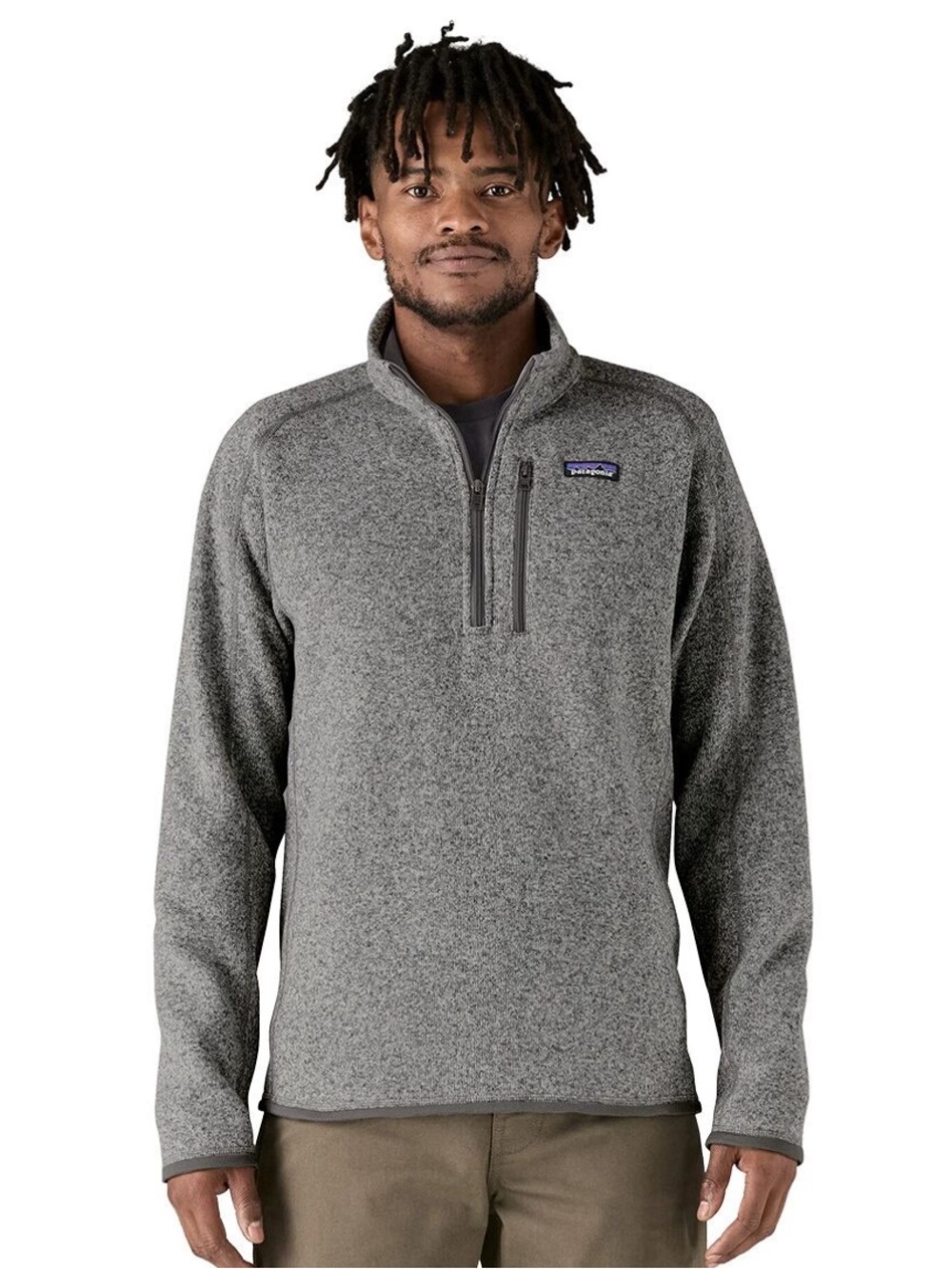 Patagonia Better Sweater® 1/4 Zip Pullover Fleece in Stonewash